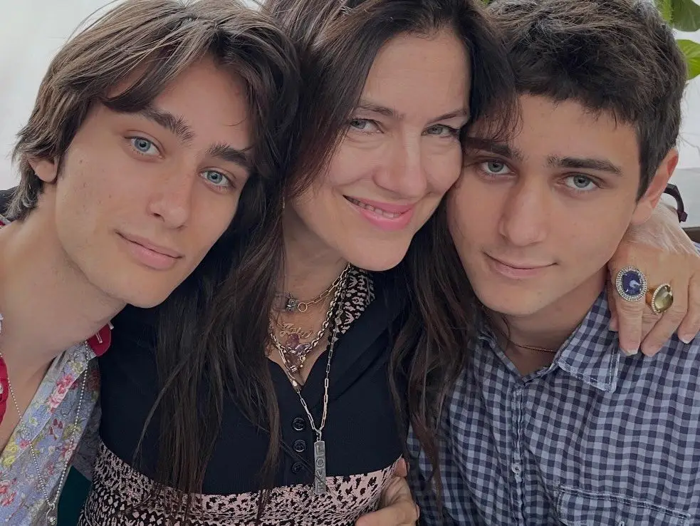 Steven Weber's family