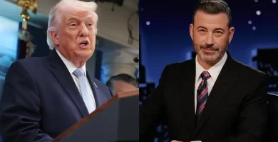 Donald Trump and Jimmy Kimmel