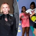Charlize Theron says her daughters will have to earn a job and get their first car