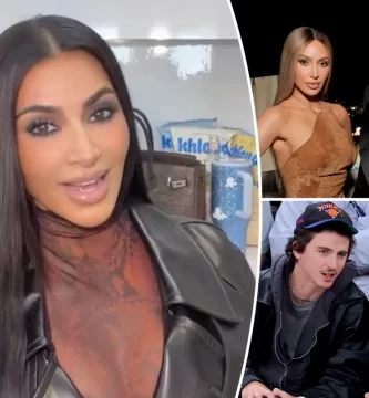 Kylie Jenner, Timothée Chalamet Join Kim Kardashian and Mom Kris to See 'The Fear of 13' on Broadway