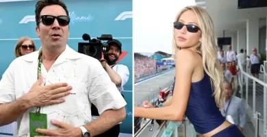 Jimmy Fallon and Rafa Nadal steal the show at the Miami Grand Prix