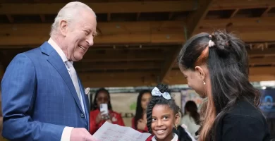 Shy King Charles Gets the Cutest Compliment While Visiting Harlem During US State Visit