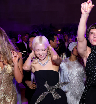 Tate McRae, Rosé, Teyana Taylor and Connor Storrie inside the 2026 Met Gala.