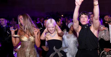 Tate McRae, Rosé, Teyana Taylor and Connor Storrie inside the 2026 Met Gala.