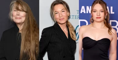 Sissy Spacek Renée Zellweger and Mia Threapleton
