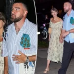 Taylor Swift and Travis Kelce enjoy dinner in New York