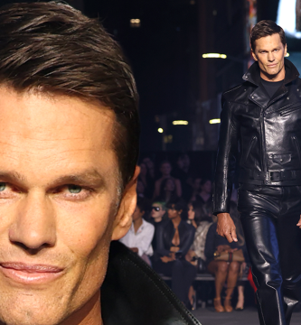 Tom Brady debuts at Gucci style present in New York 3 Tom Brady debuts at Gucci fashion show in New York