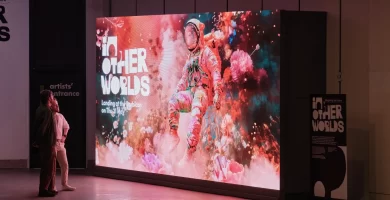 Liam Young in "In Other Worlds" at the Barbican London, Hollywood Machine