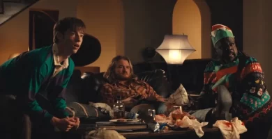 Jackson Pace, Dylan Playfair and Cedric the Entertainer in 'Above the Line'