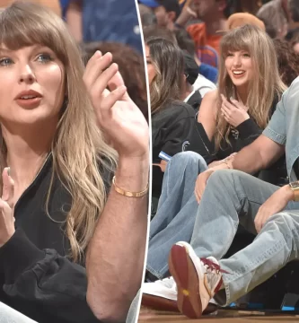 Taylor Swift and Travis Kelce spotted on date night at Knicks game