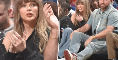 Taylor Swift and Travis Kelce noticed on date evening at Knicks recreation 28 Taylor Swift and Travis Kelce spotted on date night at Knicks game