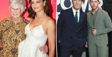 Katie Holmes Brings Mom as Her Date to the Gala, Nick Jonas and Paul Rudd Team Up for a Movie, and More Sightings