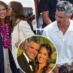 Jessica Alba and Cash Warren keep their distance at their daughter's graduation