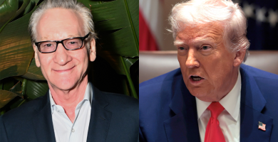 Bill Maher and Donald Trump