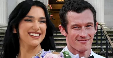 Dua Lipa marries Callum Turner in small town hall ceremony