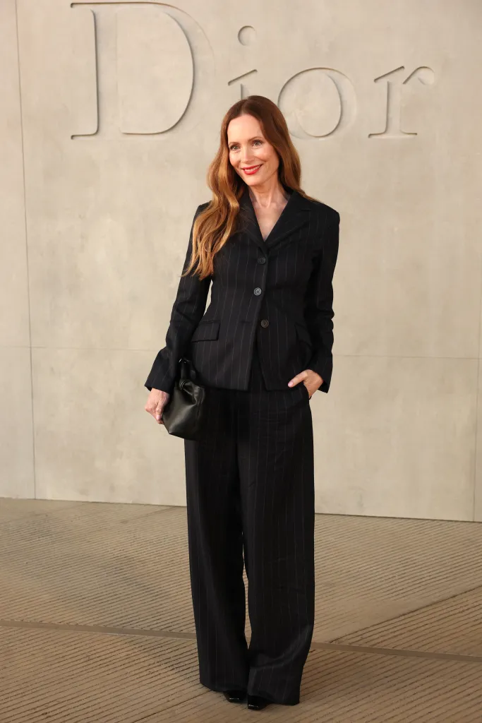 Leslie Mann attends the Dior 2027 Cruise collection show at the Los Angeles County Museum of Art