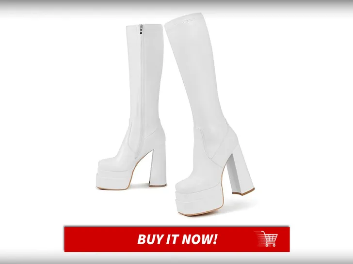 Sabrina Carpenter's Birthday: Rejoice With These Merchandise 2 Wetkiss-Platform-Knee-Hight-Boots-Sabrina-Carpenter-Bday-MAIN