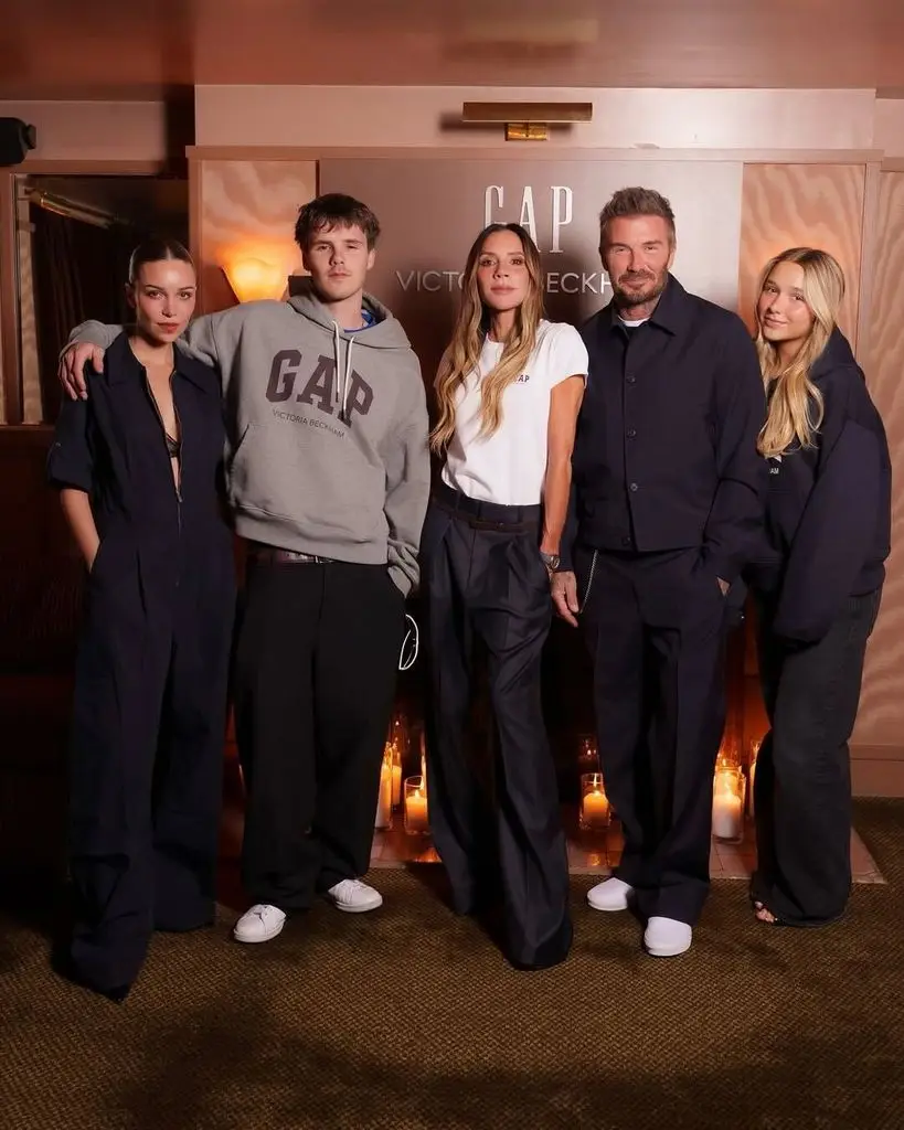 Victoria Beckham was joined by her family on a night out in New York