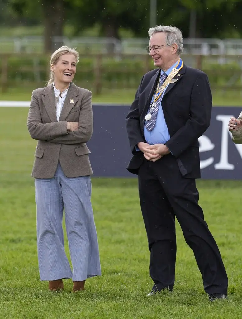 Duchess Sophie wore a pie crust blouse