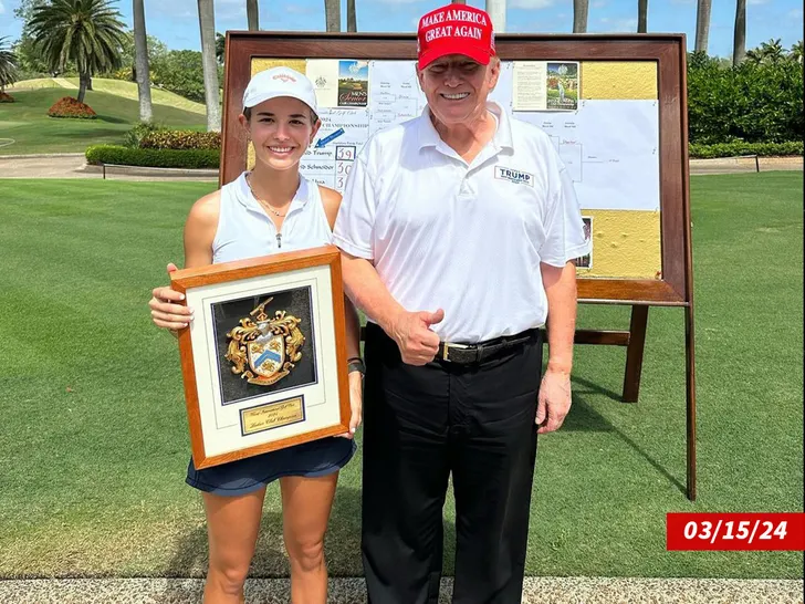 Kai Trump Donald Trump under 2