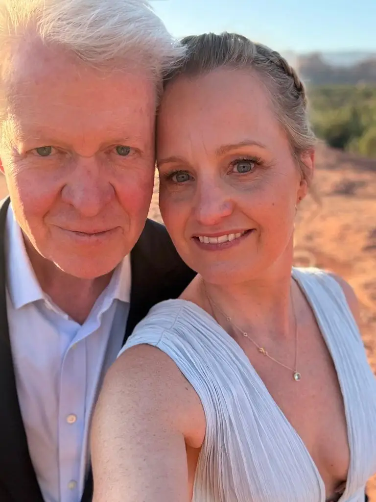 Earl Spencer and Professor Cat Jarman were married privately on Friday in Arizona