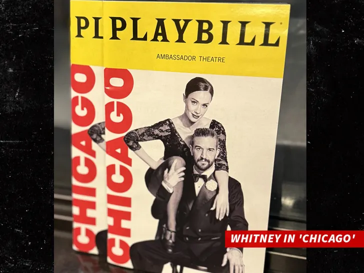 Whitney in the poster 