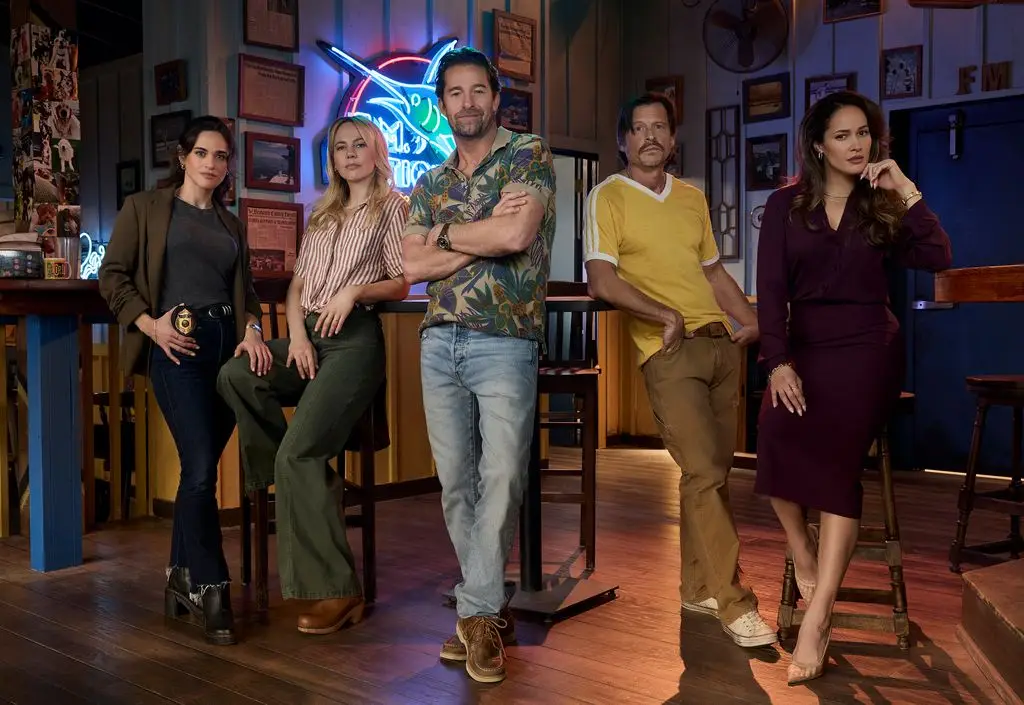 Bevin Bru as Melody 'Mel' Abreu, Adelaide Clemens as Catherine Delacroix, Scott Speedman as RJ Decker, Kevin Rankin as Aloysius 'Wish' Aiken and Jaina Lee Ortiz as Emilia 'Emi' Ochoa as RJ Decker