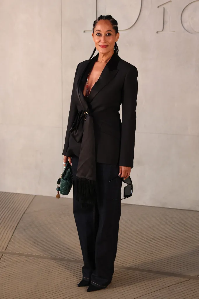 Tracee Ellis Ross attends the Dior 2027 Cruise collection show at the Los Angeles County Museum of Art
