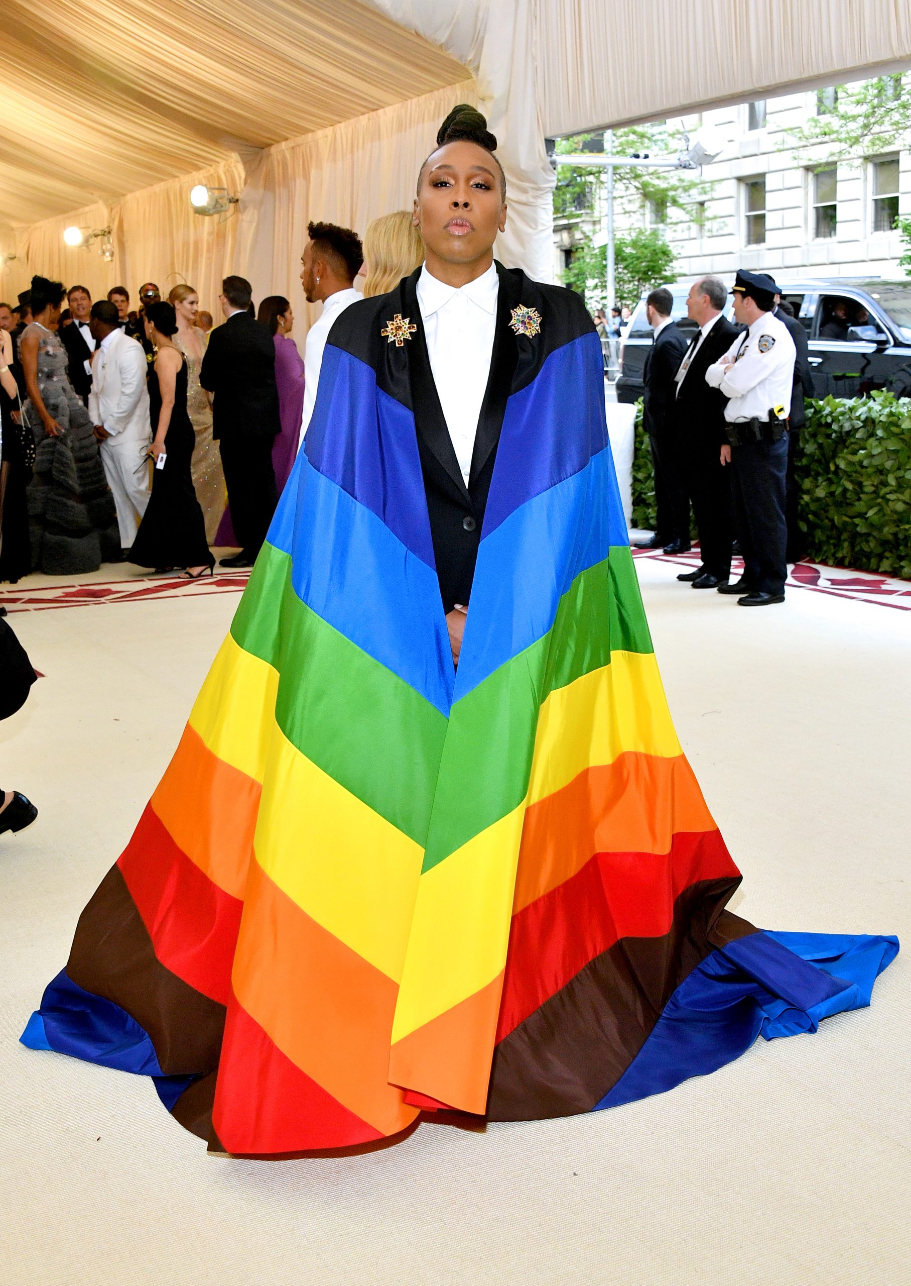 The evolution of Lena Waithe's style over the years 