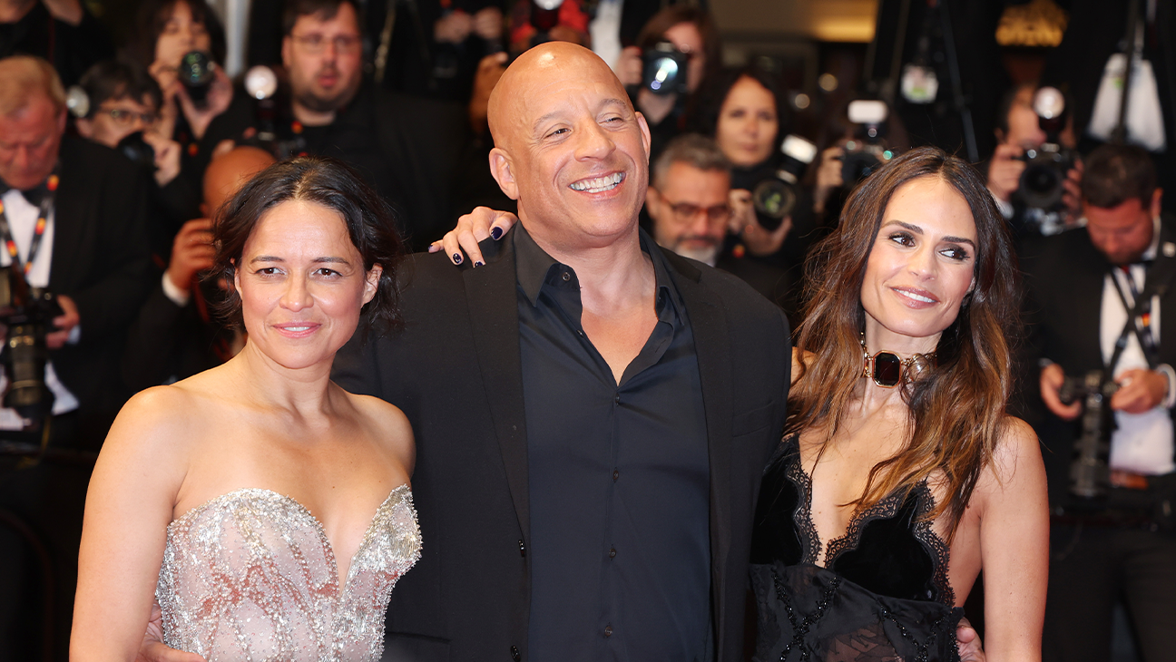 Cannes Movie Competition 2026: 5 takeaways: AI and queer cinema 2 Michelle Rodriguez, Vin Diesel and Jordana Brewster attend the 25th anniversary photocall for 'The Fast and the Furious' during the 79th annual Cannes Film Festival.