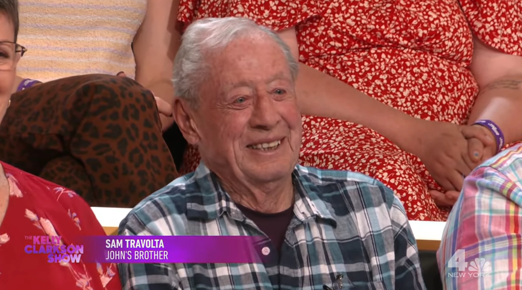 John Travolta supported by well-known relations in uncommon TV look – however somebody is lacking 2 Sam, John Travolta's brother, on The Kelly Clarkson Show on May 26, 2026