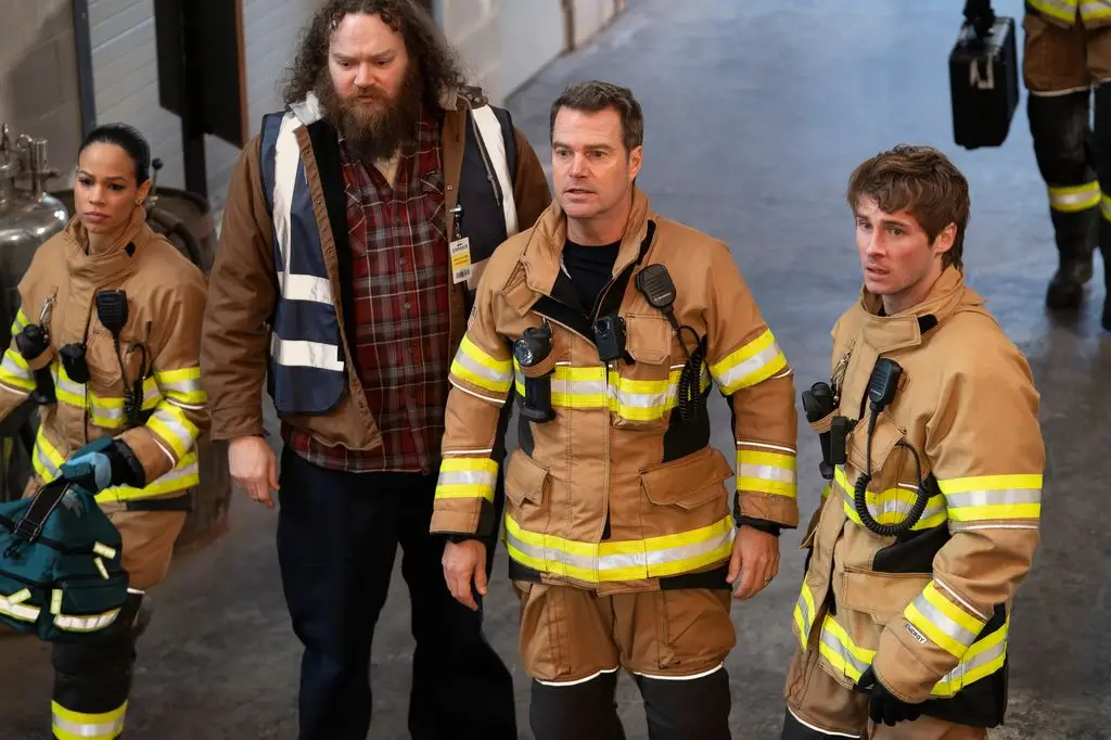 JUANI FELIZ, ADAM MURRAY, CHRIS O'DONNELL, MICHAEL PROVOST AT 9-1-1: Nashville