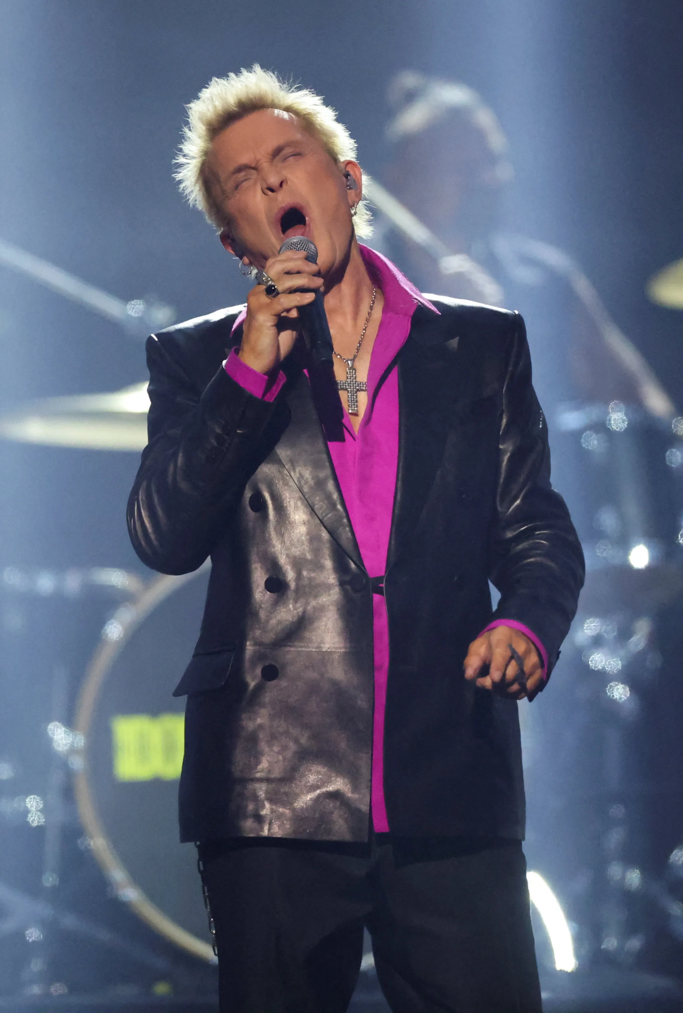 Billy Idol performs at the 2026 American Music Awards