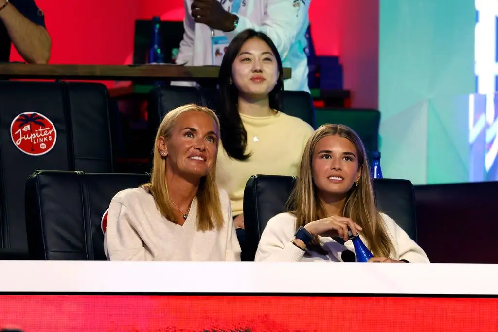 Vanessa Kai Trump stands