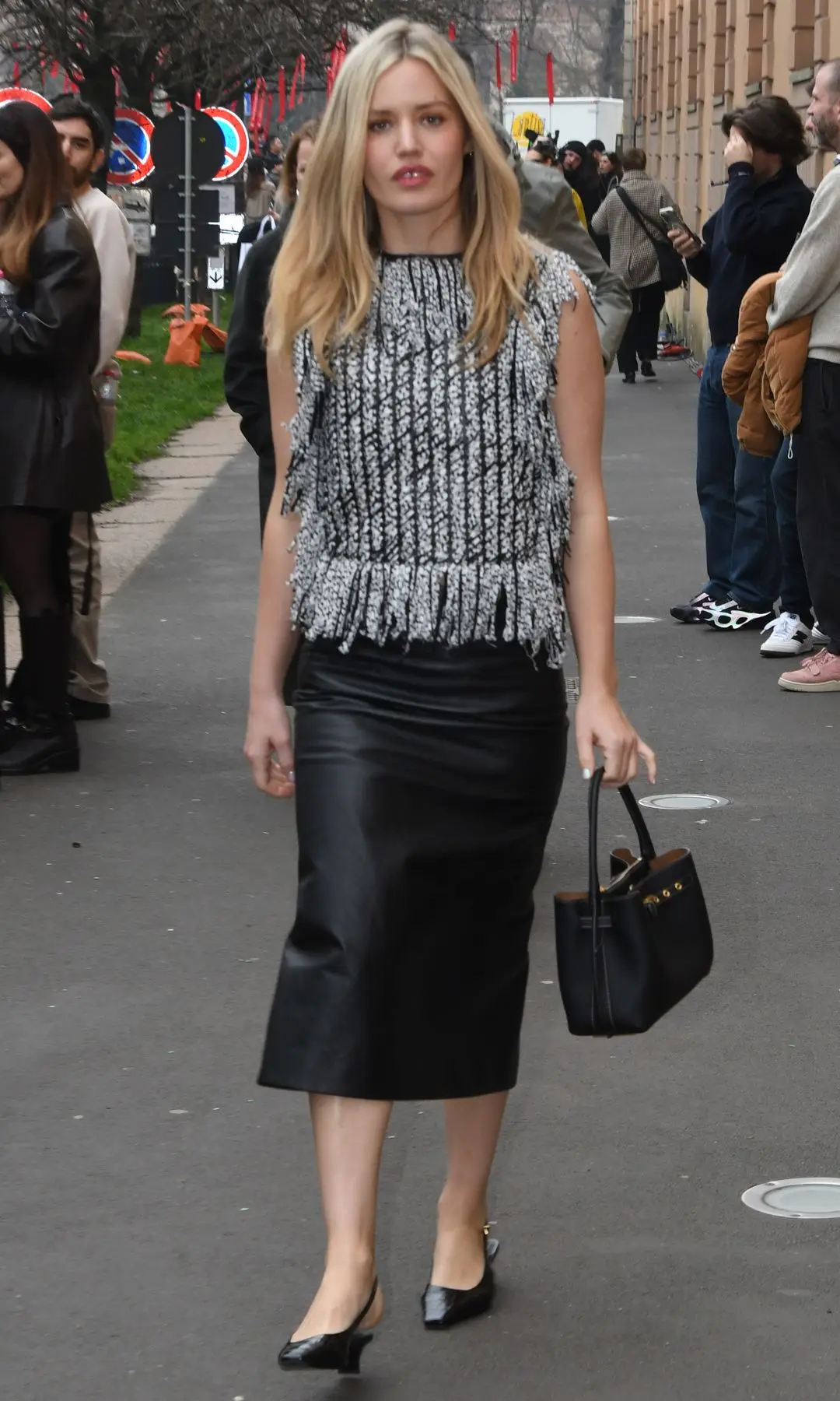 This Lily James, Claire Foy and Helena Christensen-approved designer bag perfects Spring '26's 'recent classics' development. 4 Georgia May Jagger during Milan Fashion Week - Womenswear Fall/Winter 2026/2027 on February 27, 2026 in Milan, Italy. (Photo by Luigi Iorio/Getty Images)