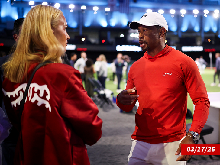 Tiger Woods, Vanessa Trump, under Getty