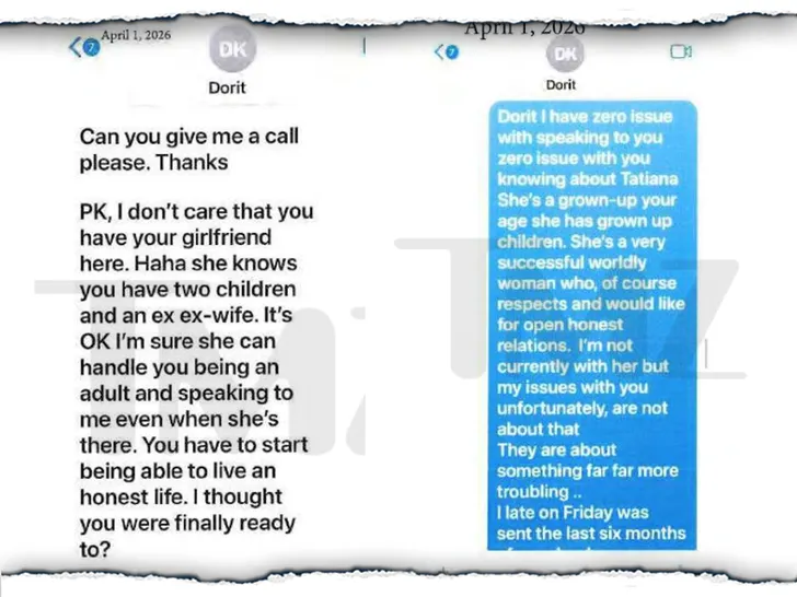 Learn 'RHOBH' Dorit Kemsley Reportedly Having Bitter Textual content Exchanges With Ex-Husband PK 1 Launch of Dorit Kemsley's texts