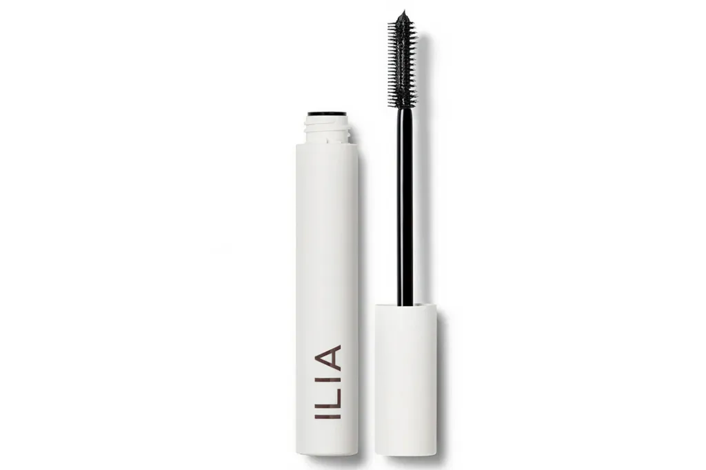 Ilia's Mates & Household Sale Presents Up To 25% Off Superstar-Favourite Magnificence Buys 6 White tube of ILIA mascara with the wand removed.