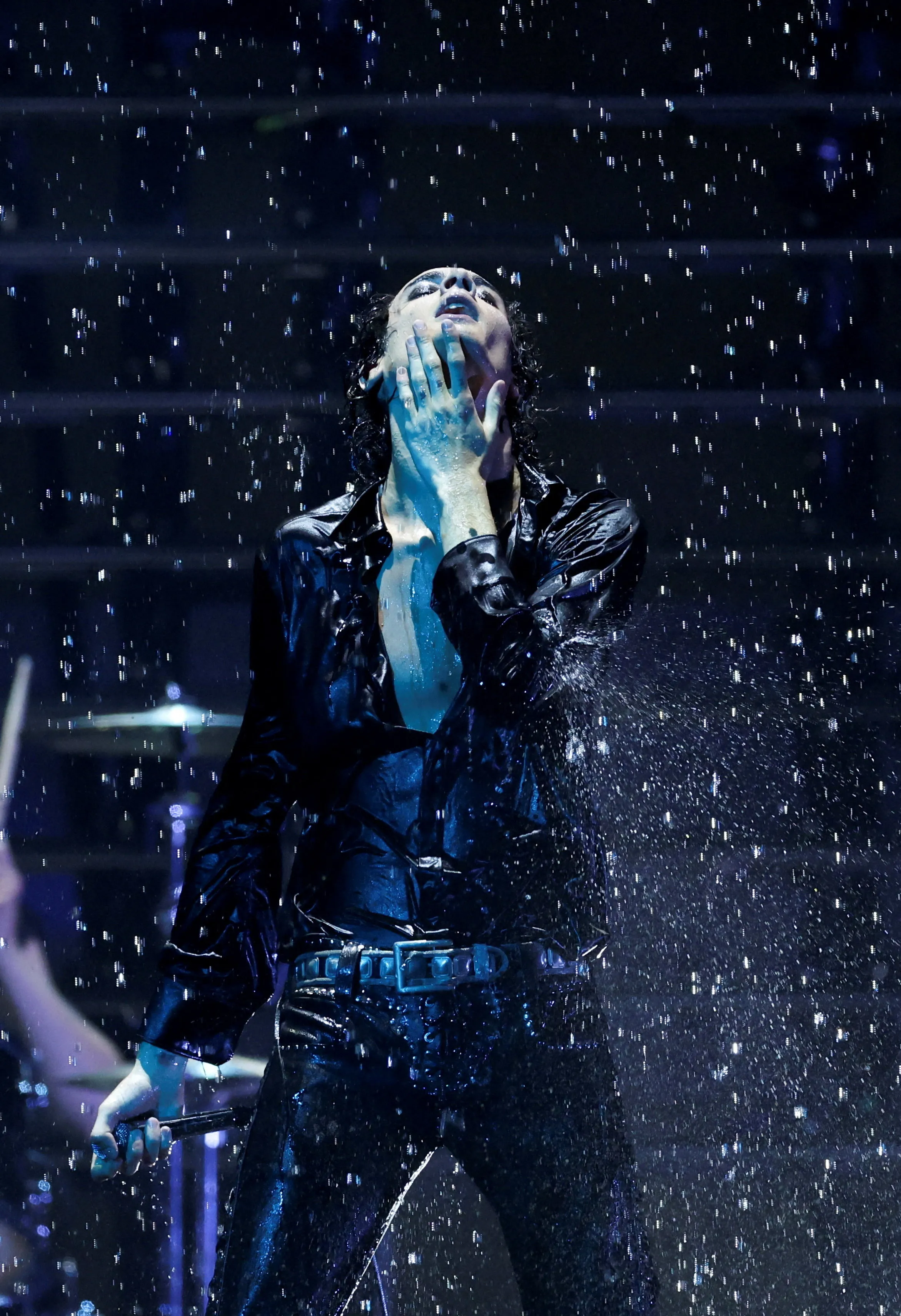 Sombr performs at the 2026 American Music Awards