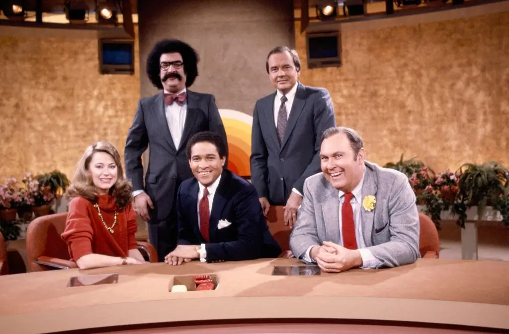 Former Right this moment present star dies at 100 after 4 many years on NBC 3 (left to right) Co-anchor Jane Pauley, film critic Gene Shalit, co-anchor Bryant Gumbel, co-anchor John Palmer, meteorologist Willard Scott