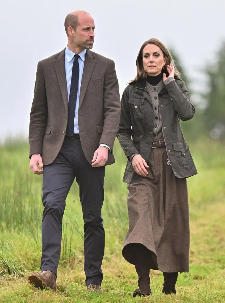 Did Prince William and Kate Middleton Secretly Reveal a First Take a look at Their Forest Lodge Dwelling? 1 Prince William and Kate Middleton with sad expressions