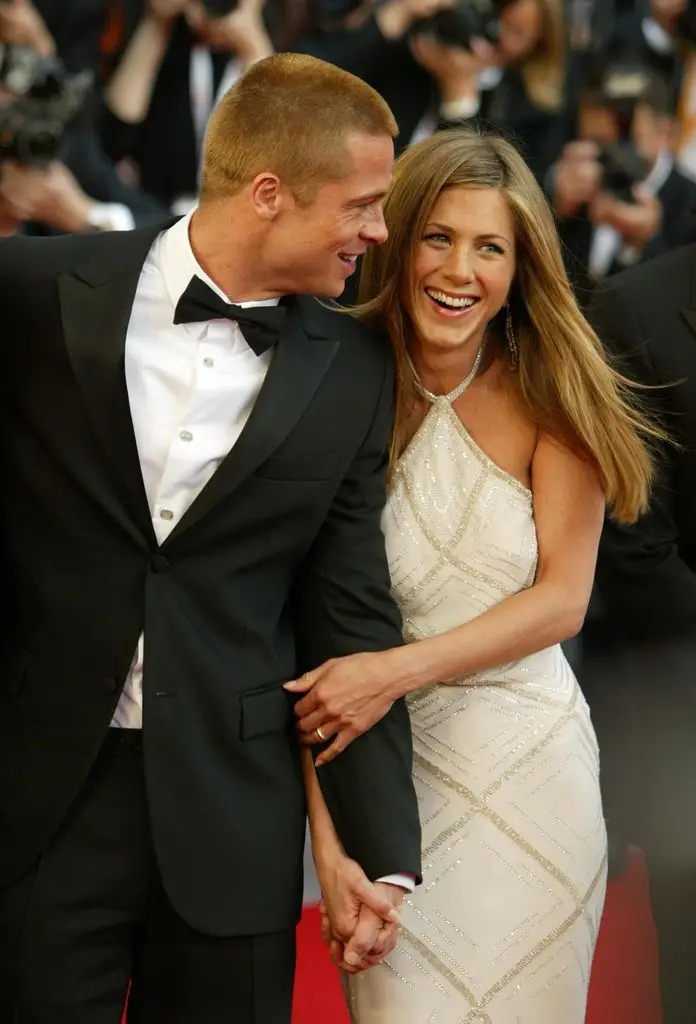 Brad and Jennifer in Cannes 