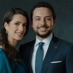 Princess Rajwa and Crown Prince Hussein Look Adored in New 3rd Wedding Anniversary Photo