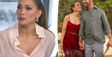 Jennifer Lopez shuts down Brett Goldstein's question on 'Today' with Savannah Guthrie