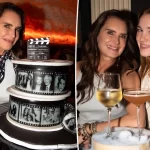 Brooke Shields celebrates her 61st birthday by partying with her daughters at ZOI Nomad