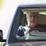 Prince Andrew walked around Sandringham with huge bruises on his face