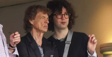 Mick Jagger's son has 'wild' reaction to rocker's Italian vacation photos