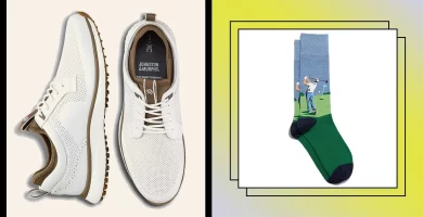 Egara Golf Ball and Tee Dress Socks