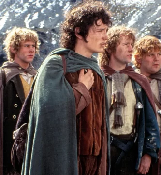 The Lord of the Rings movies will have a good time 25 years with Elijah Wooden at CCXP 2 Dominic Monaghan, Elijah Wood, Billy Boyd, Sean Astin in THE LORD OF THE RINGS: THE FELLOWSHIP OF THE RING, 2001