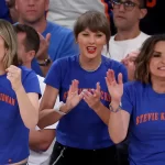Taylor Swift Leads A-List Takeover in Knicks Game 4 – See Photos